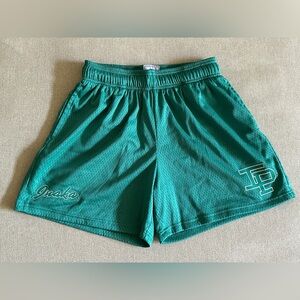 Inaka Power Men’s Teal Athletic Gym Mesh Shorts Size Medium
